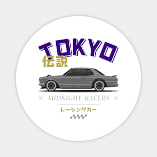 Tuner Silver Hakosuka JDM Magnet